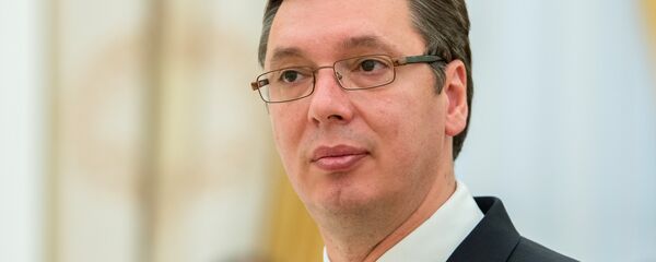 Премьер-министр Сербии Александр Вучич Премьер-министр Сербии Александр Вучич - Sputnik Южная Осетия