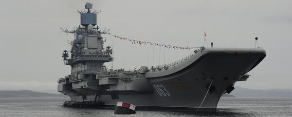 Российский авианесущий крейсер Адмирал Кузнецов Российский авианесущий крейсер Адмирал Кузнецов - Sputnik Южная Осетия