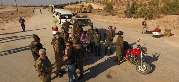 Гуманитарный коридор на севере Алеппо Гуманитарный коридор на севере Алеппо - Sputnik Южная Осетия