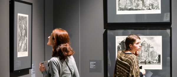 Открытие выставки Пиранези. До и после. Италия - Россия. XVIII-XXI века - Sputnik Хуссар Ирыстон