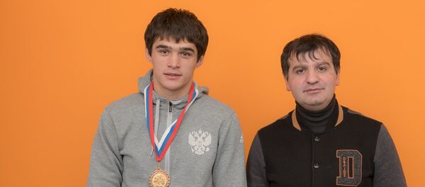 Боксер Вадим Кочиев Боксер Вадим Кочиев - Sputnik Хуссар Ирыстон