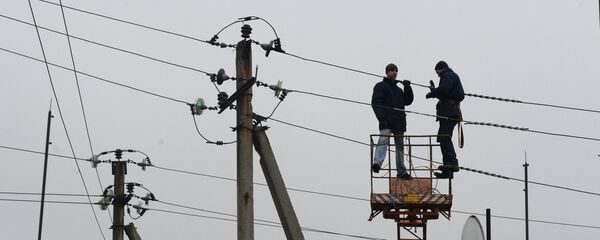 Ремонт линий электропередачи Ремонт линий электропередачи - Sputnik Хуссар Ирыстон