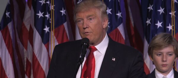 Первая речь избранного президента США Дональда Трампа после победы на выборах Первая речь избранного президента США Дональда Трампа после победы на выборах - Sputnik Южная Осетия