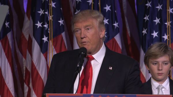 Первая речь избранного президента США Дональда Трампа после победы на выборах - Sputnik Южная Осетия