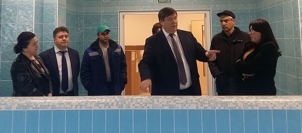 Делегация Минздрава РФ в детской больнице в Южной Осетии - Sputnik Хуссар Ирыстон