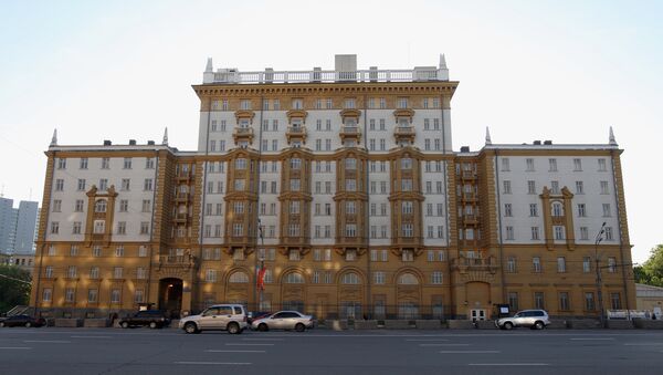 Здание американского посольства в Москве - Sputnik Южная Осетия