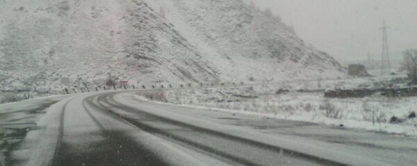 Снегопад на Транскаме - Sputnik Хуссар Ирыстон