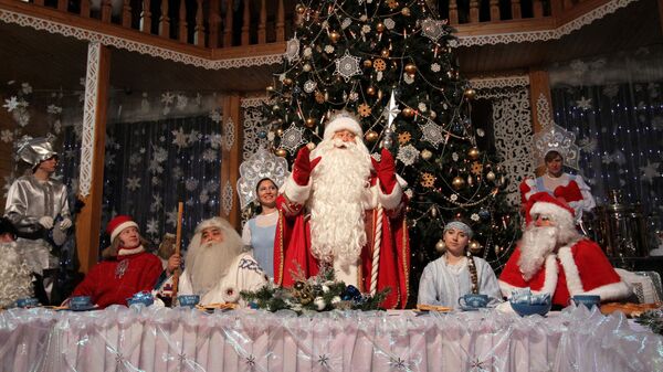 Дед Мороз из Великого Устюга посетил Самару - Sputnik Южная Осетия