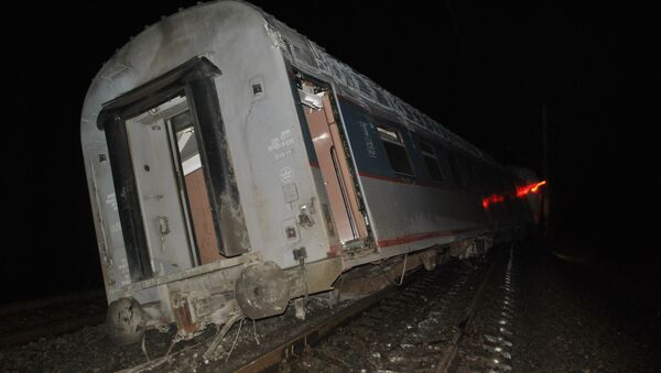 Крушение поезда - Sputnik Южная Осетия