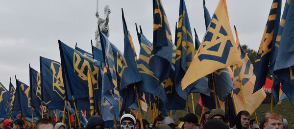 Марш националистов - Sputnik Южная Осетия