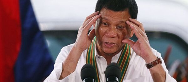 Президент Филиппин Родриго Дутерте - Sputnik Южная Осетия