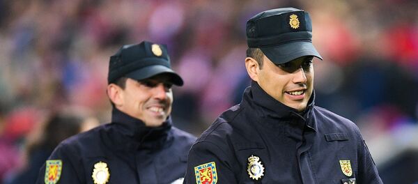 Испанская полиция. Испанская полиция. - Sputnik Южная Осетия