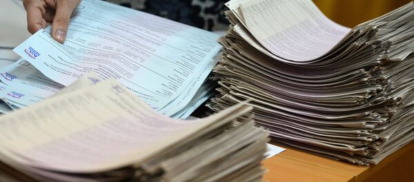 Подсчет голосов Подсчет голосов - Sputnik Южная Осетия