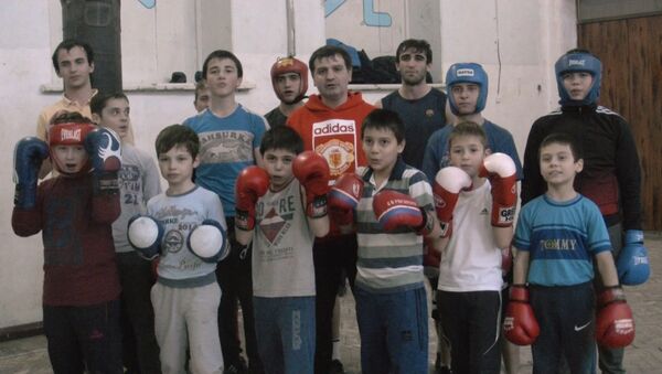 Юные боксеры Южной Осетии пожелали успеха Мурату Гассиеву - Sputnik Хуссар Ирыстон