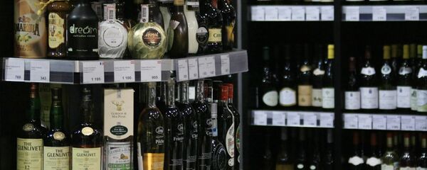 Отдел с алкогольной продукцией - Sputnik Южная Осетия