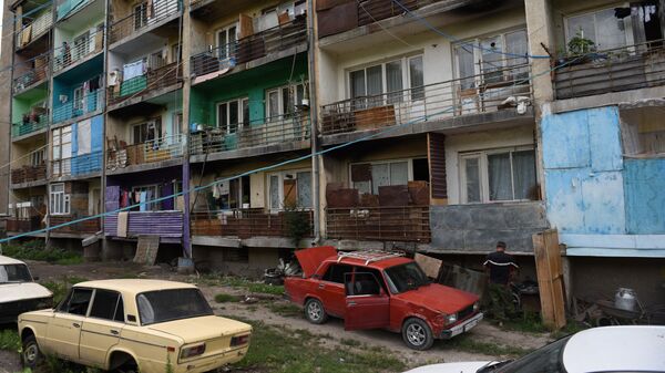Бывшая цхинвальская турбаза, заселенная беженцами - Sputnik Южная Осетия