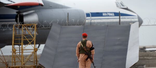 Российские военнослужащие на авиабазе Хмеймим в Сирии Российские военнослужащие на авиабазе Хмеймим в Сирии - Sputnik Южная Осетия