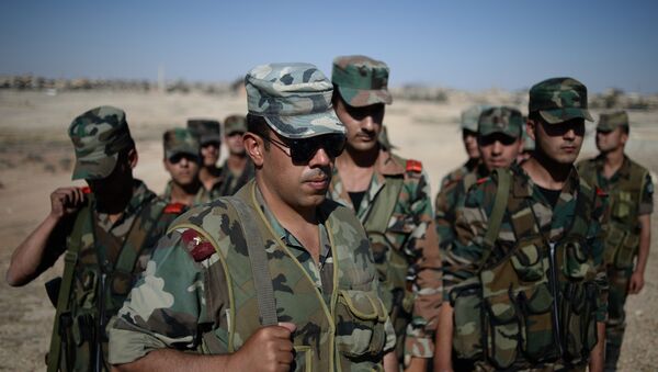 Военнослужащие сирийской армии в Пальмире - Sputnik Южная Осетия