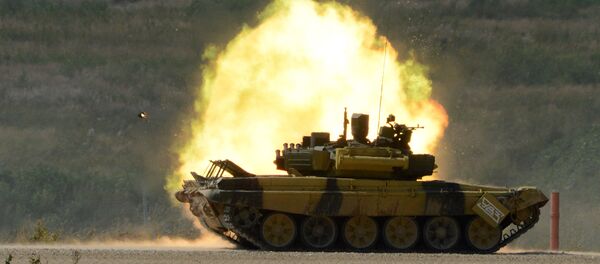 Российский танк Т-72Б3 Российский танк Т-72Б3 - Sputnik Хуссар Ирыстон