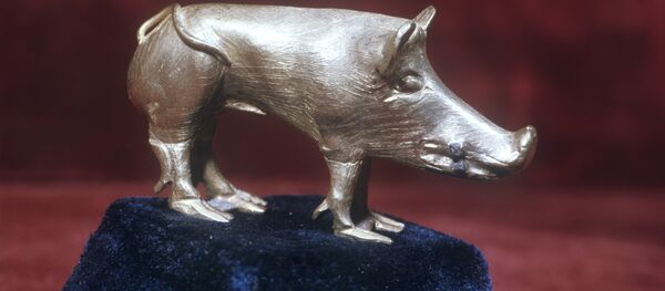 Скифские изделия из золота Скифские изделия из золота - Sputnik Южная Осетия