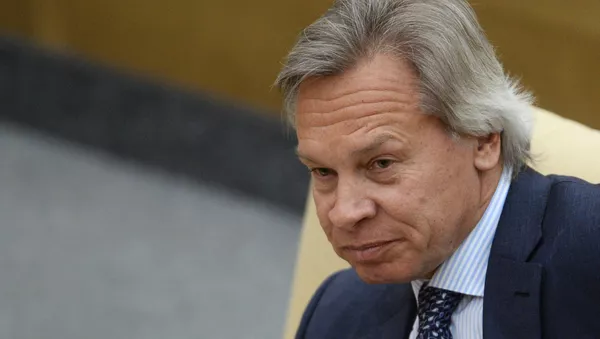 Председатель комитета Государственной Думы РФ по международным делам Алексей Пушков - Sputnik Южная Осетия
