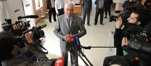 Президент республики Южная Осетия Леонид Тибилов Президент республики Южная Осетия Леонид Тибилов - Sputnik Хуссар Ирыстон