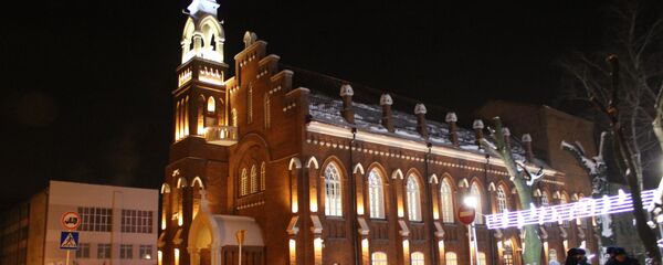 Здание государственной филармонии во Владикавказе Здание государственной филармонии во Владикавказе - Sputnik Южная Осетия