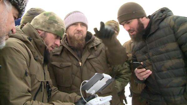 Кадыров возглавил спецоперацию в Грозном и следил за поиском боевиков с дрона - Sputnik Южная Осетия