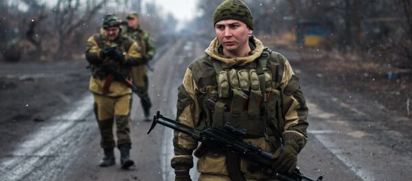 Ополченцы Донецкой народной республики - Sputnik Южная Осетия