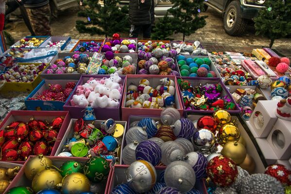 Новогодний рынок - Sputnik Южная Осетия
