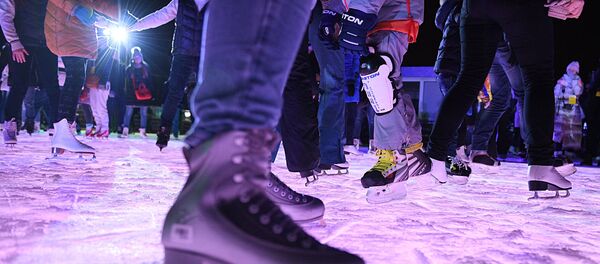 Открытие катка  - Sputnik Южная Осетия