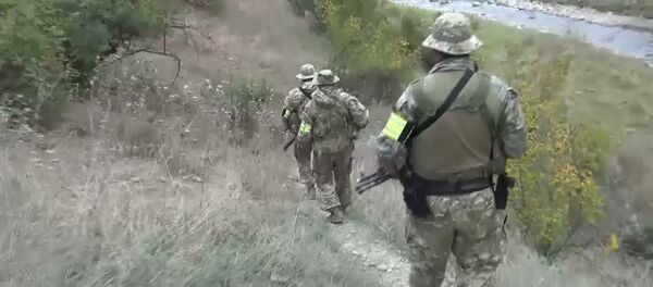 Сотрудники спецназа ФСБ во время оперативно-розыскных мероприятий в Дагестане - Sputnik Южная Осетия