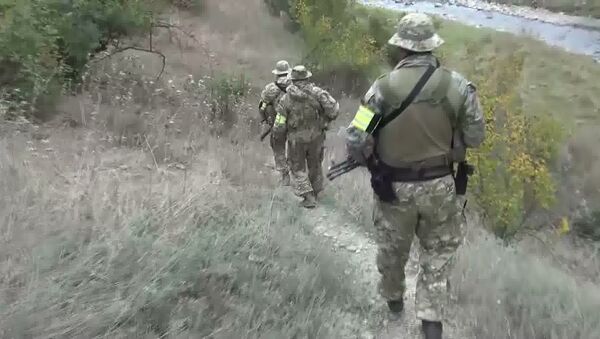 Сотрудники спецназа ФСБ во время оперативно-розыскных мероприятий в Дагестане - Sputnik Южная Осетия