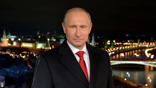 Новогоднее обращение президента РФ В.Путина 2014 года - Sputnik Южная Осетия