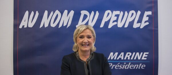 Открытие предвыборного штаба Марин Ле Пен в Париже - Sputnik Южная Осетия