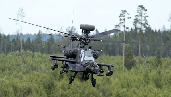 Основной ударный вертолёт McDonnell Douglas AH-64 Apache - Sputnik Южная Осетия