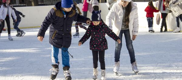 Каток в городе Цхинвал - Sputnik Южная Осетия