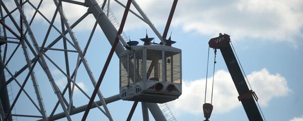 Подъемный кран Подъемный кран - Sputnik Хуссар Ирыстон