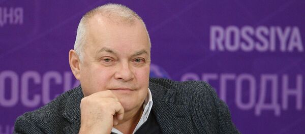 Генеральный директор МИА Россия сегодня Дмитрий Киселев Генеральный директор МИА Россия сегодня Дмитрий Киселев - Sputnik Южная Осетия
