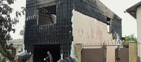 Обстрел Ясиноватой в ДНР Обстрел Ясиноватой в ДНР - Sputnik Южная Осетия