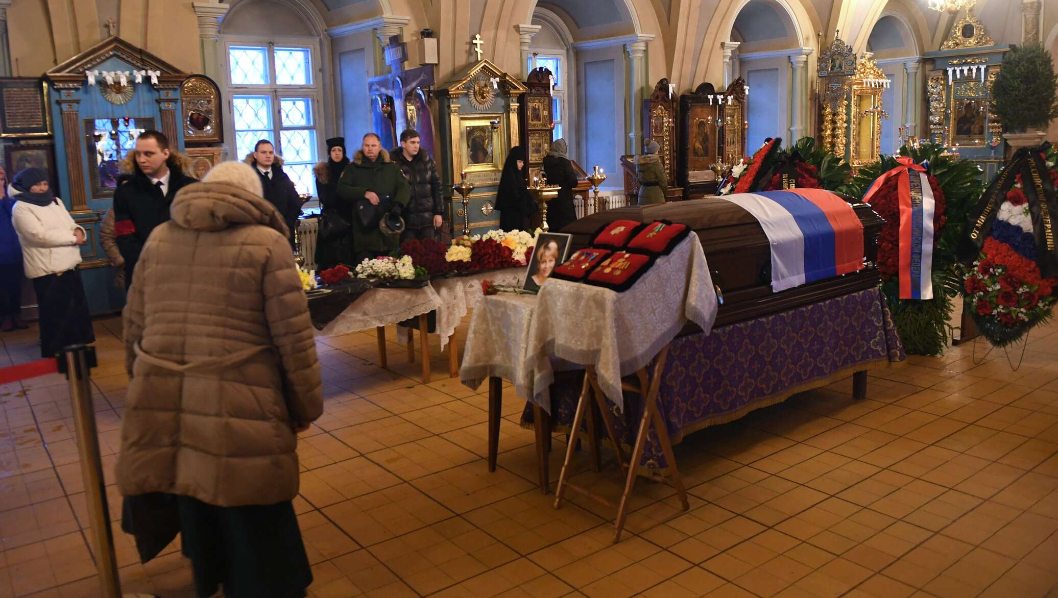 Цена похоронили. Похороны в Новодевичьем монастыре сегодня.