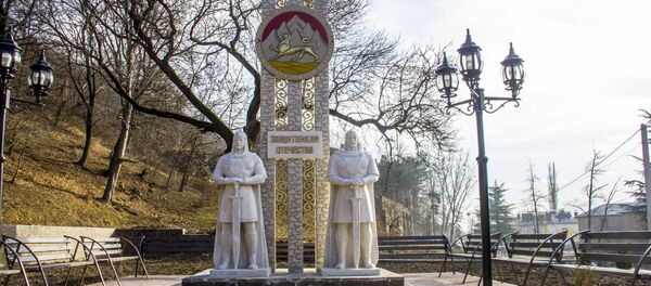 Памятник защитникам отечества в поселке Ленингор Памятник защитникам отечества в поселке Ленингор - Sputnik Южная Осетия