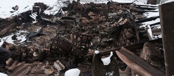 Последствия пожара в Дзауском районе РЮО - Sputnik Южная Осетия