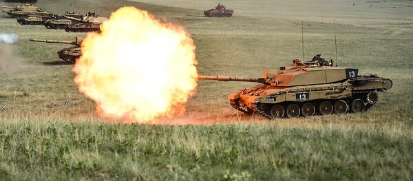 Танк Challenger 2 - Sputnik Южная Осетия