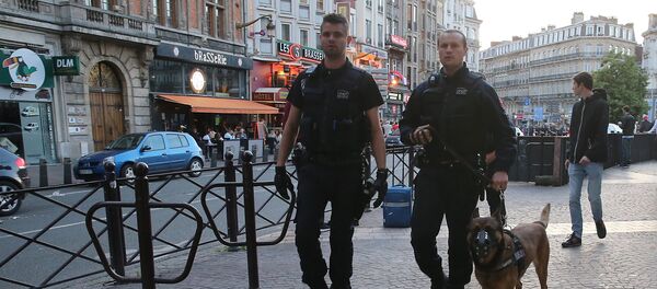 Сотрудник жандармерии Франции Сотрудник жандармерии Франции - Sputnik Южная Осетия