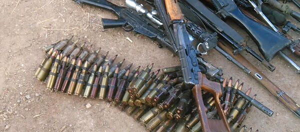 Изъятое оружие и боеприпасы - Sputnik Южная Осетия