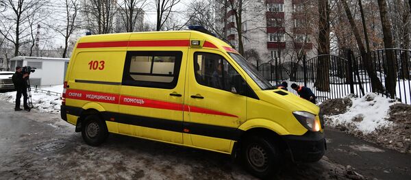 Автомобиль скорой помощи в Москве - Sputnik Южная Осетия