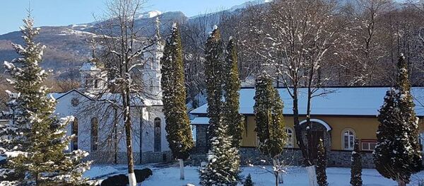 Аланский Богоявленский женский монастырь Аланский Богоявленский женский монастырь - Sputnik Южная Осетия