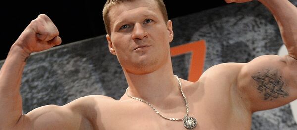 Процедура взвешивания Александра Поветкина Процедура взвешивания Александра Поветкина - Sputnik Южная Осетия