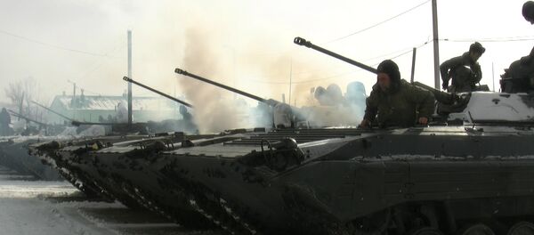 Подразделения российской военной базы в Южной Осетии привели в боеготовность Подразделения российской военной базы в Южной Осетии привели в боеготовность - Sputnik Южная Осетия